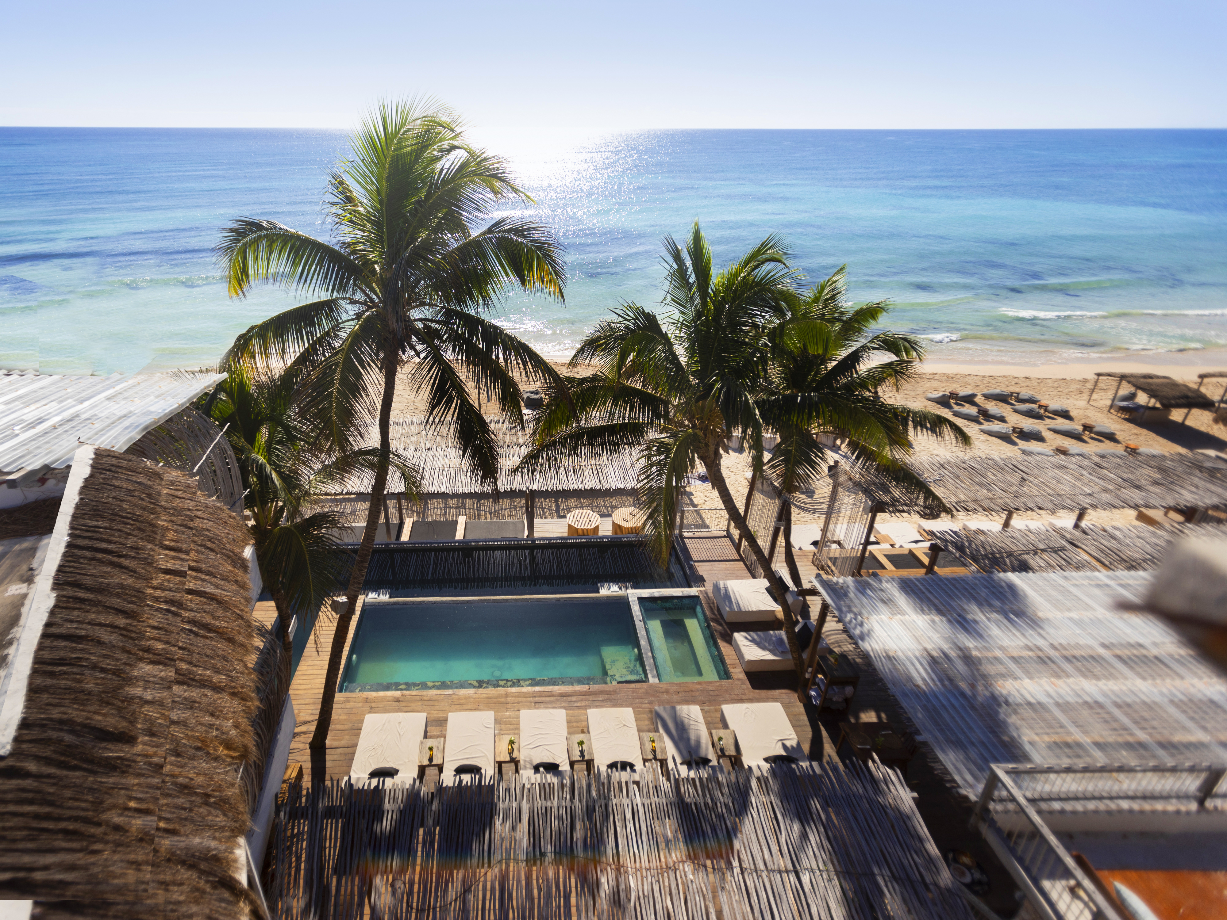 Amansala pool and ocean view